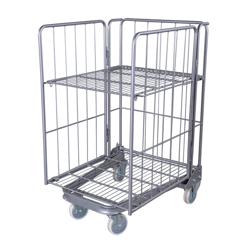 Almacenamiento entrega Carro rodante Logística Trolley Supermarket Roll Container