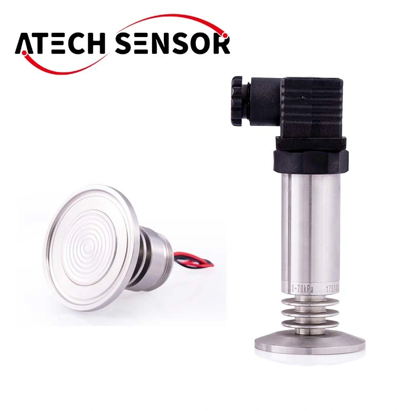 Low Price 4-20mA High quality/High cost performance Sanitary Flat-Diaphragm Clamp Type Pressure Sensor Transmitter