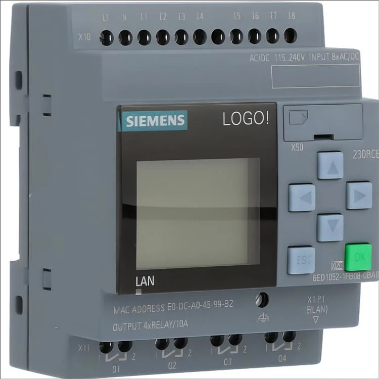 Original Genuine Logo! Am2 Aq Expansion Module Siemens Spot 6ED1055-1mm00-0ba2 Analog Input Module PLC