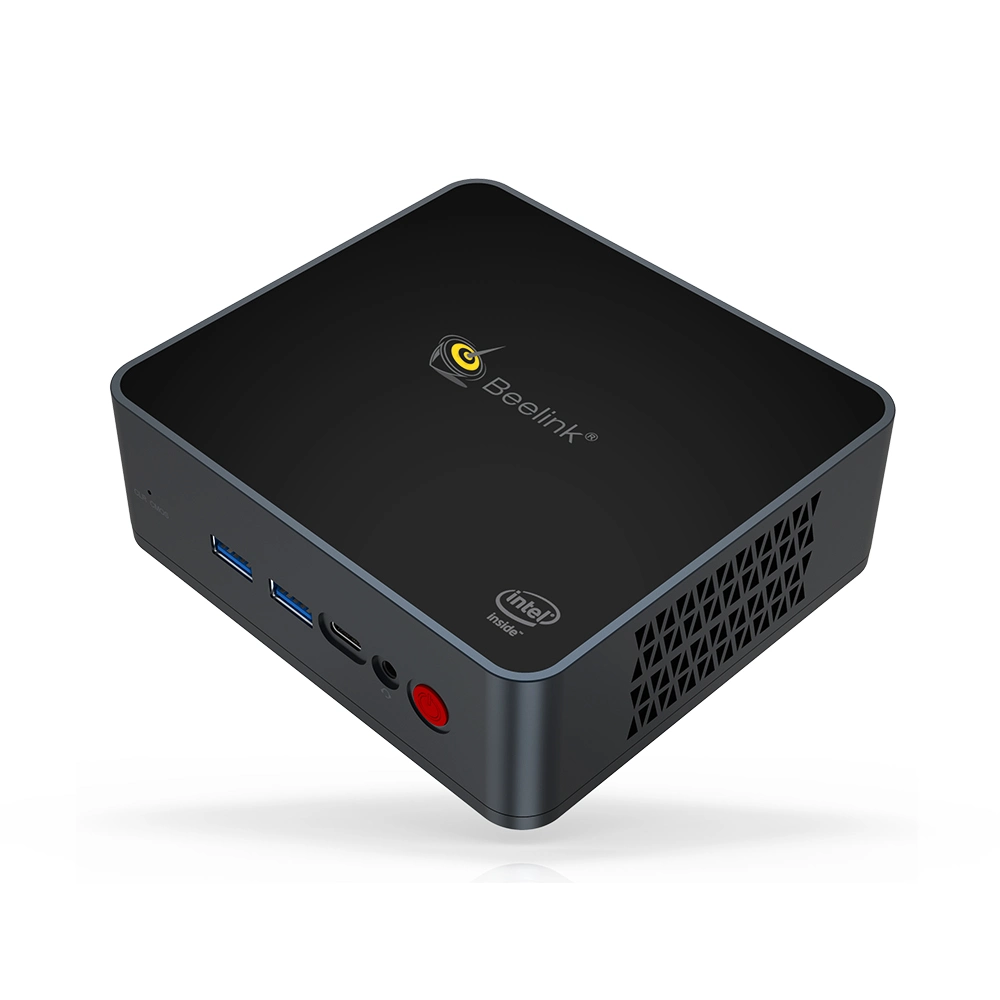 Bee-Link Gk55 Intel J4125 8GB 128GB 256GB 512GB Win10 OS Industrial Computer Two Ethernet Type-C Charging Mini PC Bee-Link Gk55