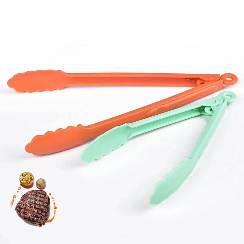 High quality/High cost performance  9 Inch Utility High Heat Plastic Kitchen Tong