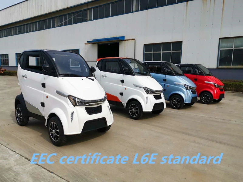 Chinese Electric Car Cheapest Mini Auto 4 Wheels with EEC Approved