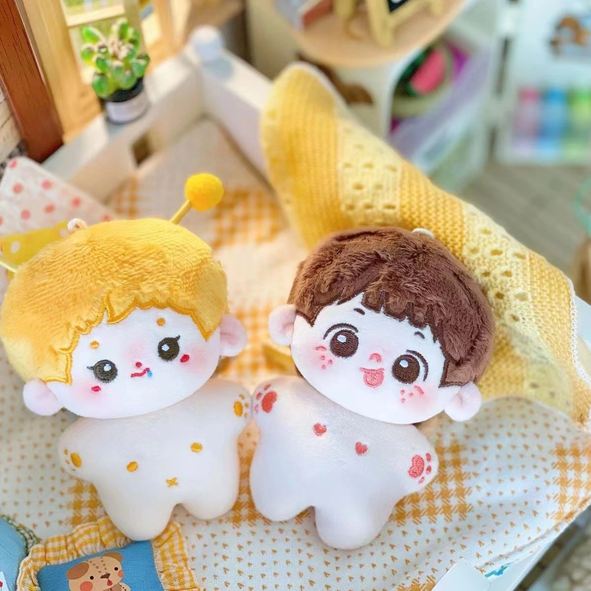 Handmade Custom Plush Kpop Doll Toy Wholesale/Supplier Various Soft Plush Handsome Idol Doll with ASTM CPC Certificate