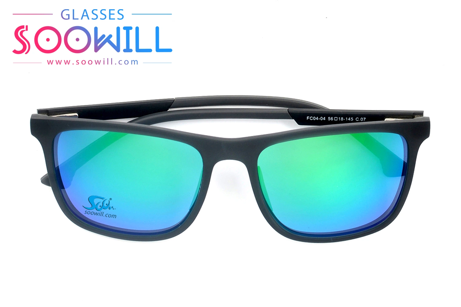 Classic Design Blue Mirror Lens Fashion Man CE UV400 Polarized Sunglasses for Men