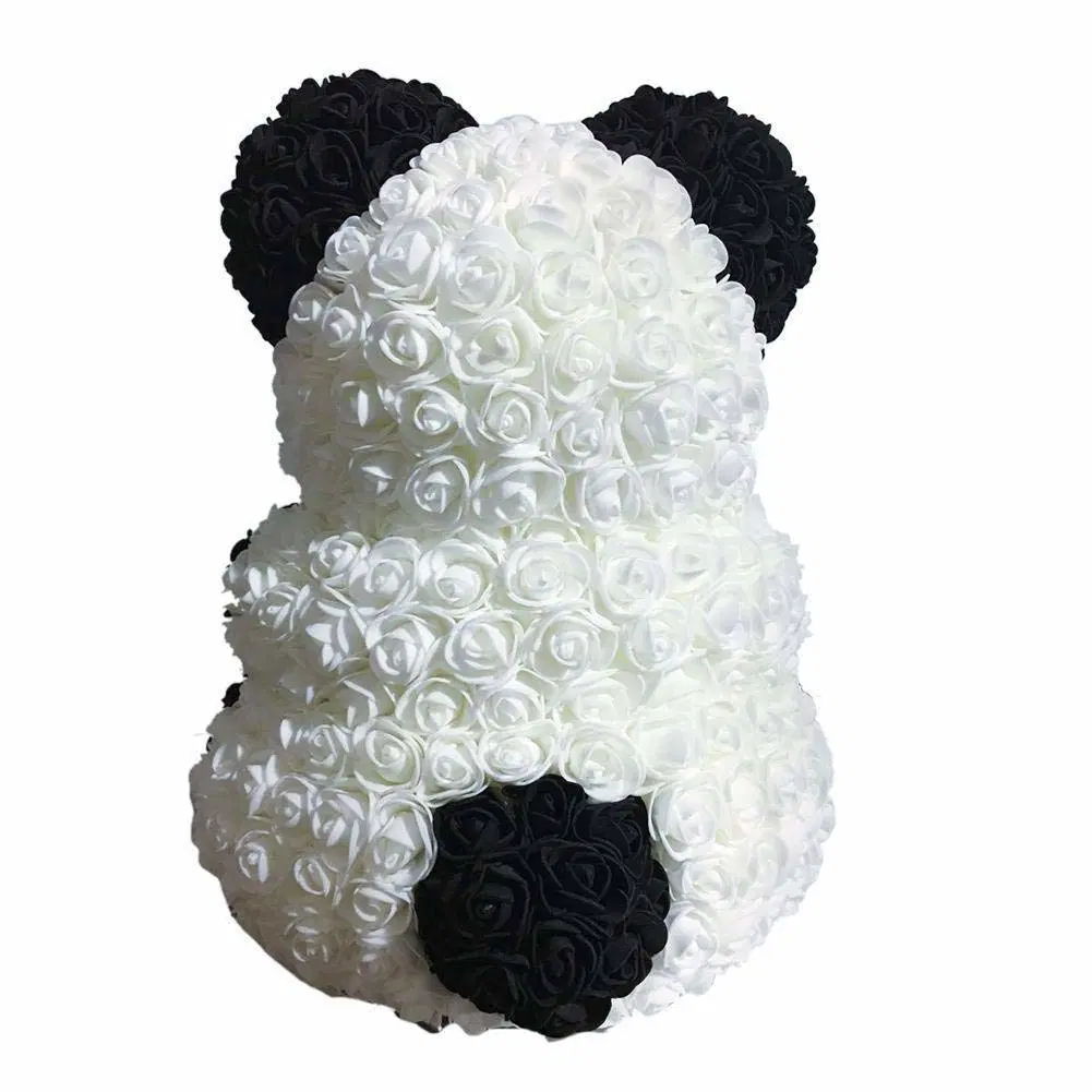 Wholesale/Supplier Custom Foam Rose Teddy Bear Panda Gift for Valentine's Day