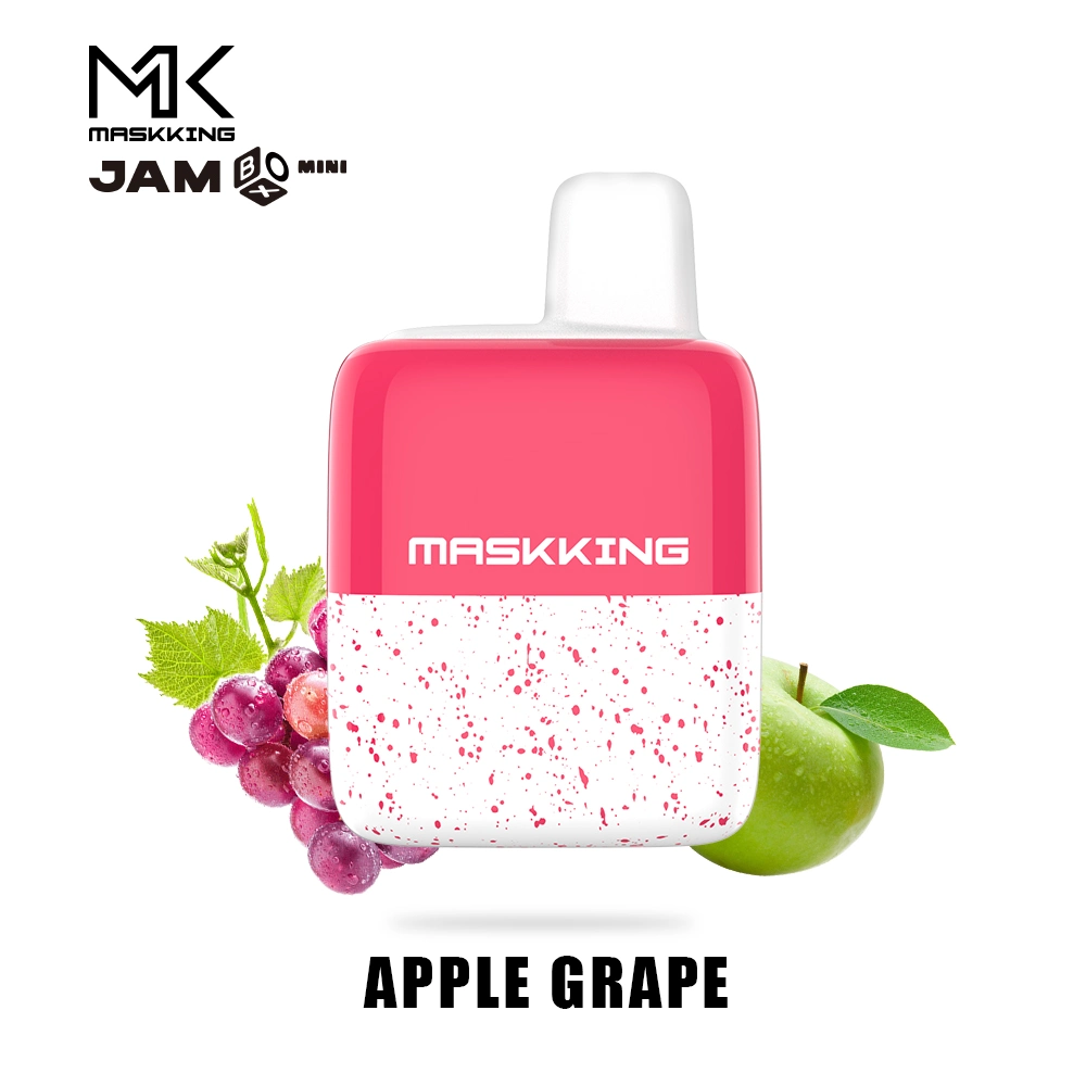 Maskking Jam Box Mini 600 Puffs Wholesale/Supplier Disposable/Chargeable Vape Pod 2ml Juice E Cigarette