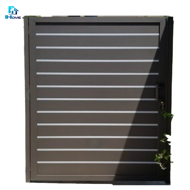 Aluminum Art Gate Suspended Folding Door Electric Villa Garden Gate European Courtyard Gate Design Simple Design Arden Door