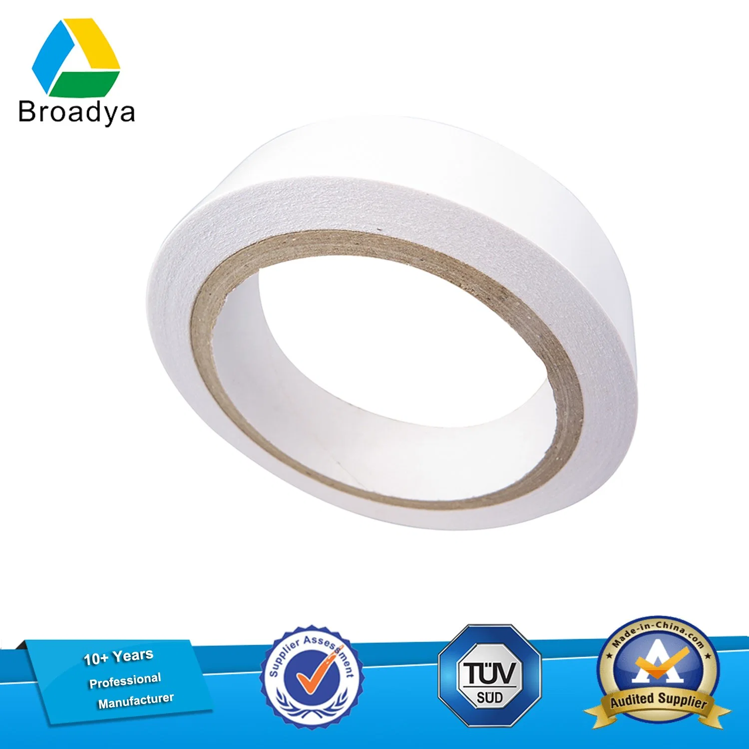 Custom Printing Brand Embroidery Paper Hot Melt Glue Tape