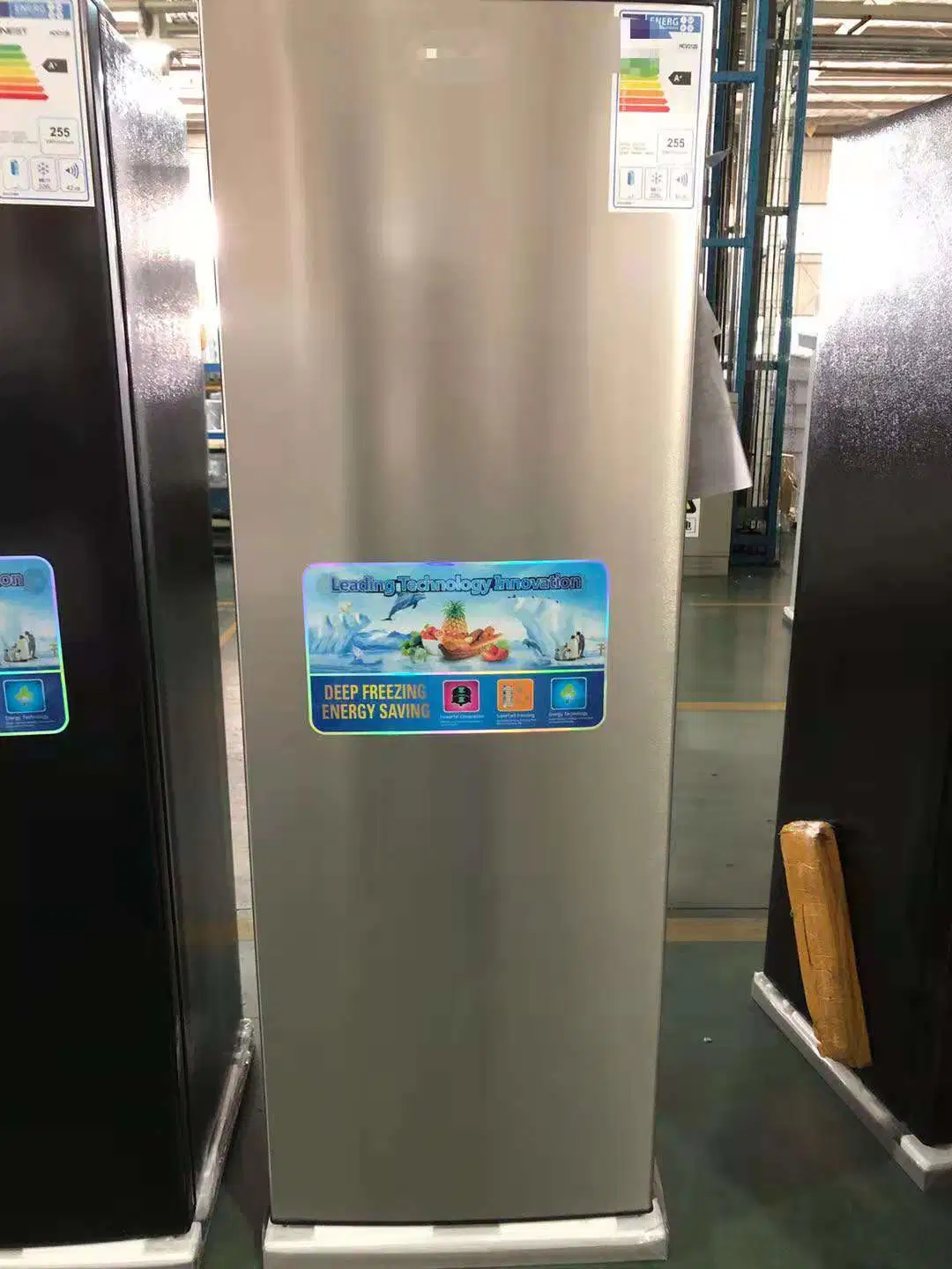 Customize Stainless Steel Upright Commercial Deep Freezers with Drawers