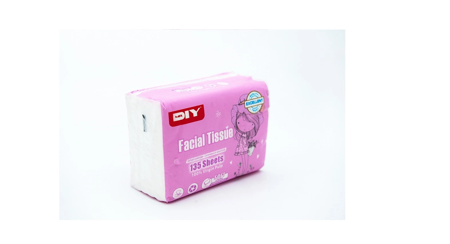 Factory Direct Sales of White Tissue Paper for Daily Use