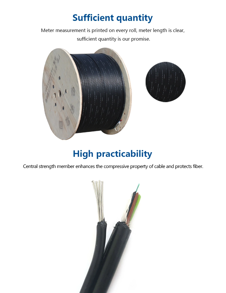 FTTH Self-Supporting Fiber Optic Cable in Bulk Stock