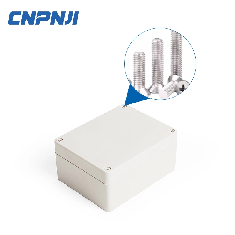 China fábrica Cnpnji DIY Diseño ABS a medida plástico para exteriores electrónico Carcasa del dispositivo IP67 Caja de conexiones de cable impermeable