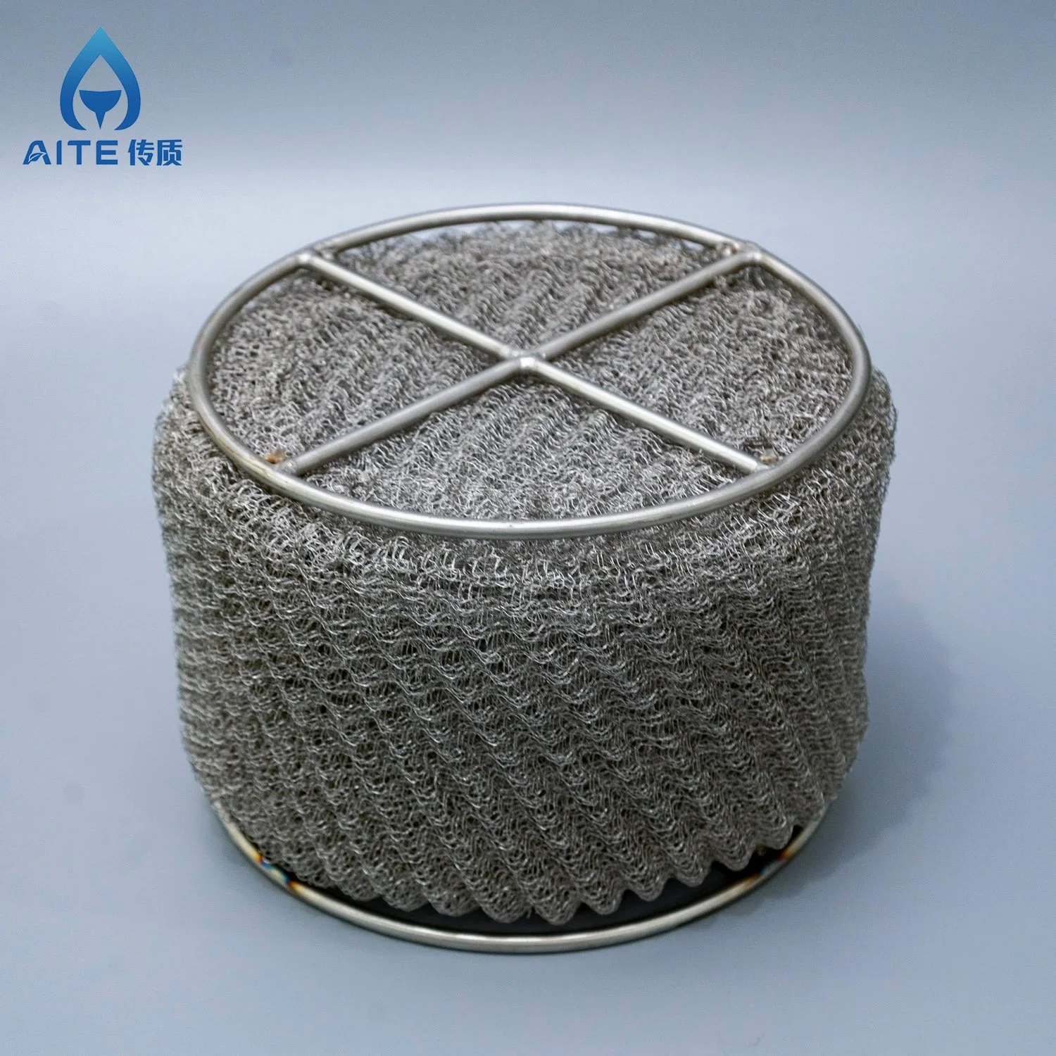 Oil Water Wire Mesh Demister Foam Remover Materials Stainless Steel Demister Pad