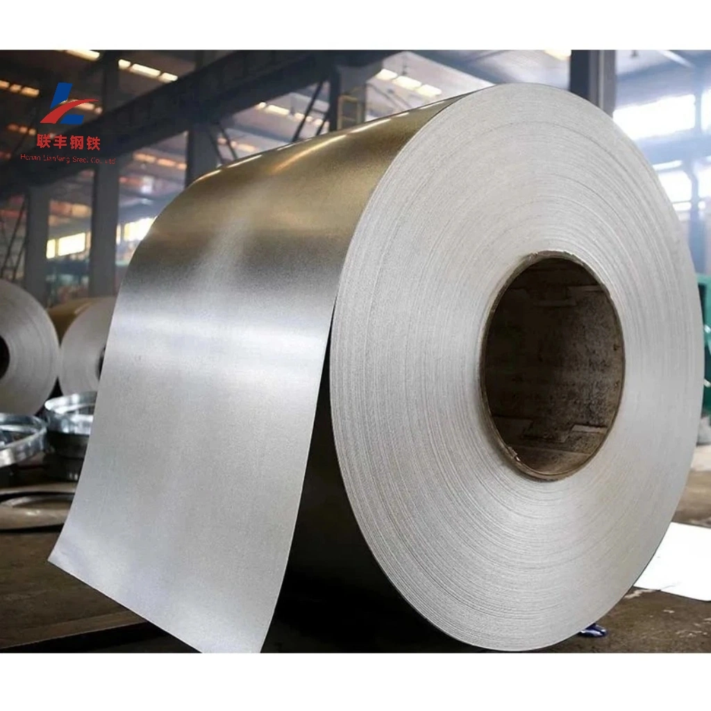 Chinese High quality/High cost performance  Al-Zinc Coated ASTM A792 Anti-Finger Print Galvalume Steel Coil to Djibouti Market Galvanized Steel Coil