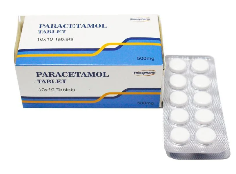 Paracetamol Tablet 500mg Generic Medicines for OEM/ODM with GMP