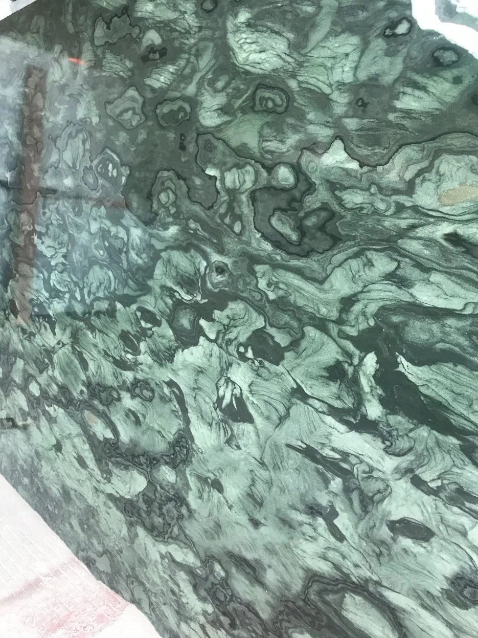 Granito de Mármol Verde Chino para Azulejo y Encimera