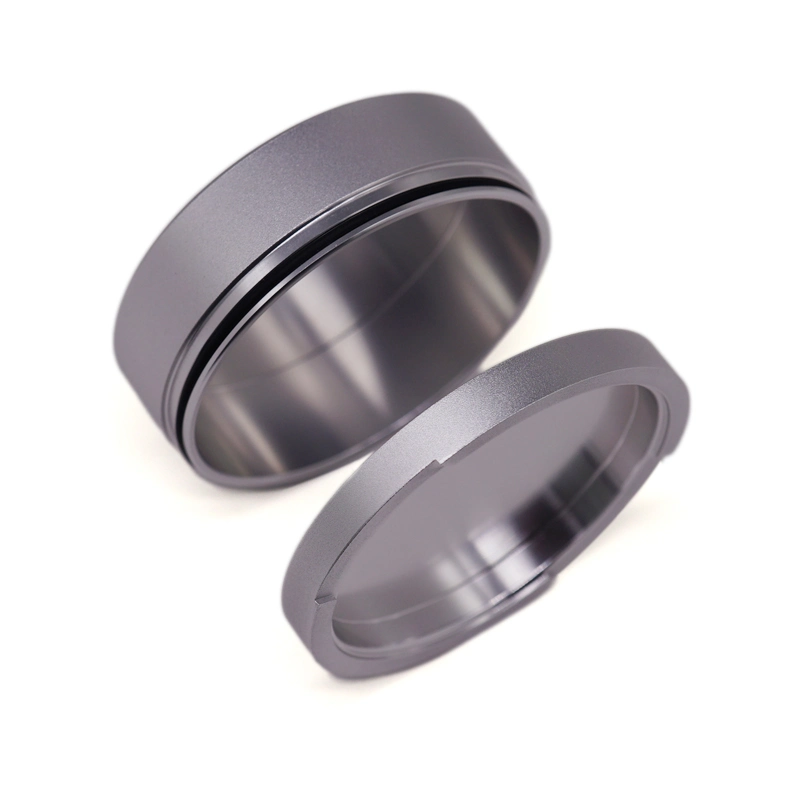 China CNC Custom Parts Aluminium Slim Can Silver Catch Lid High quality/High cost performance  Snus Cans and Portioners Snus Accessories