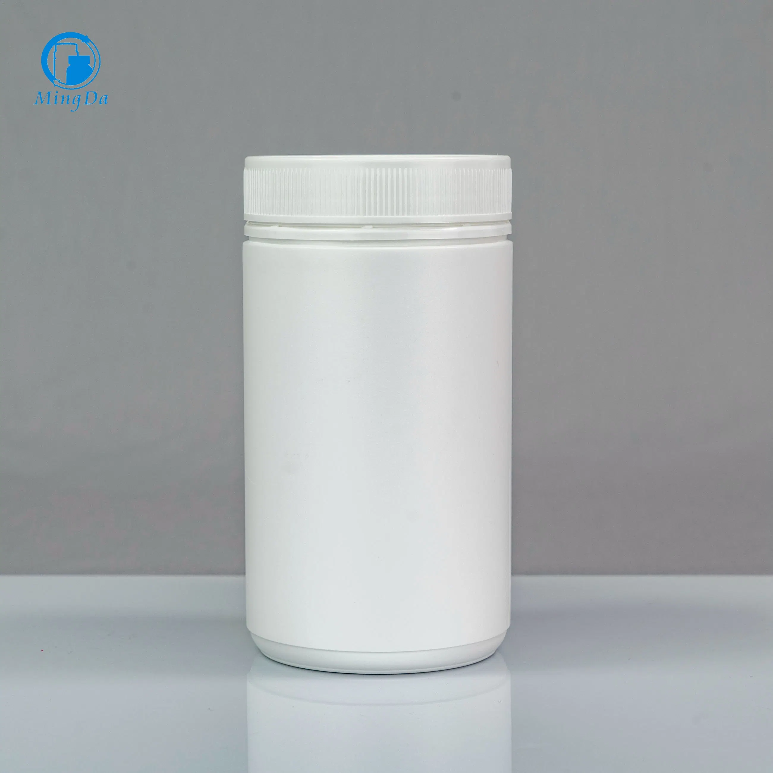 Manufacturer Packaging Popular White High quality/High cost performance  Jars Wommen&prime; S Health Beauty Support Energy Joint Health Powder Cylinderical Mouth-Locked PE Bottle