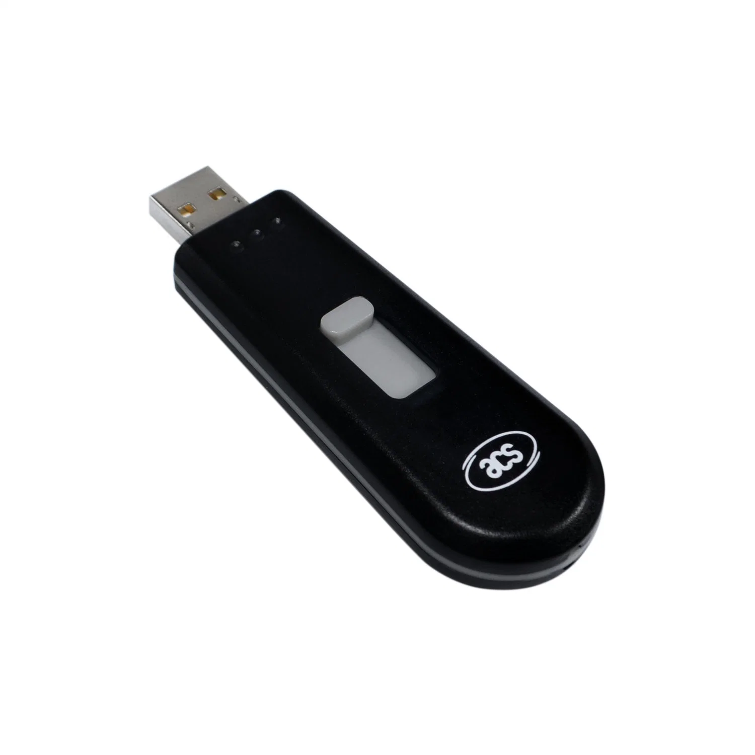 Leitor NFC portátil USB Token 13.56MHz Leitor de cartões RFID (ACR1251T)