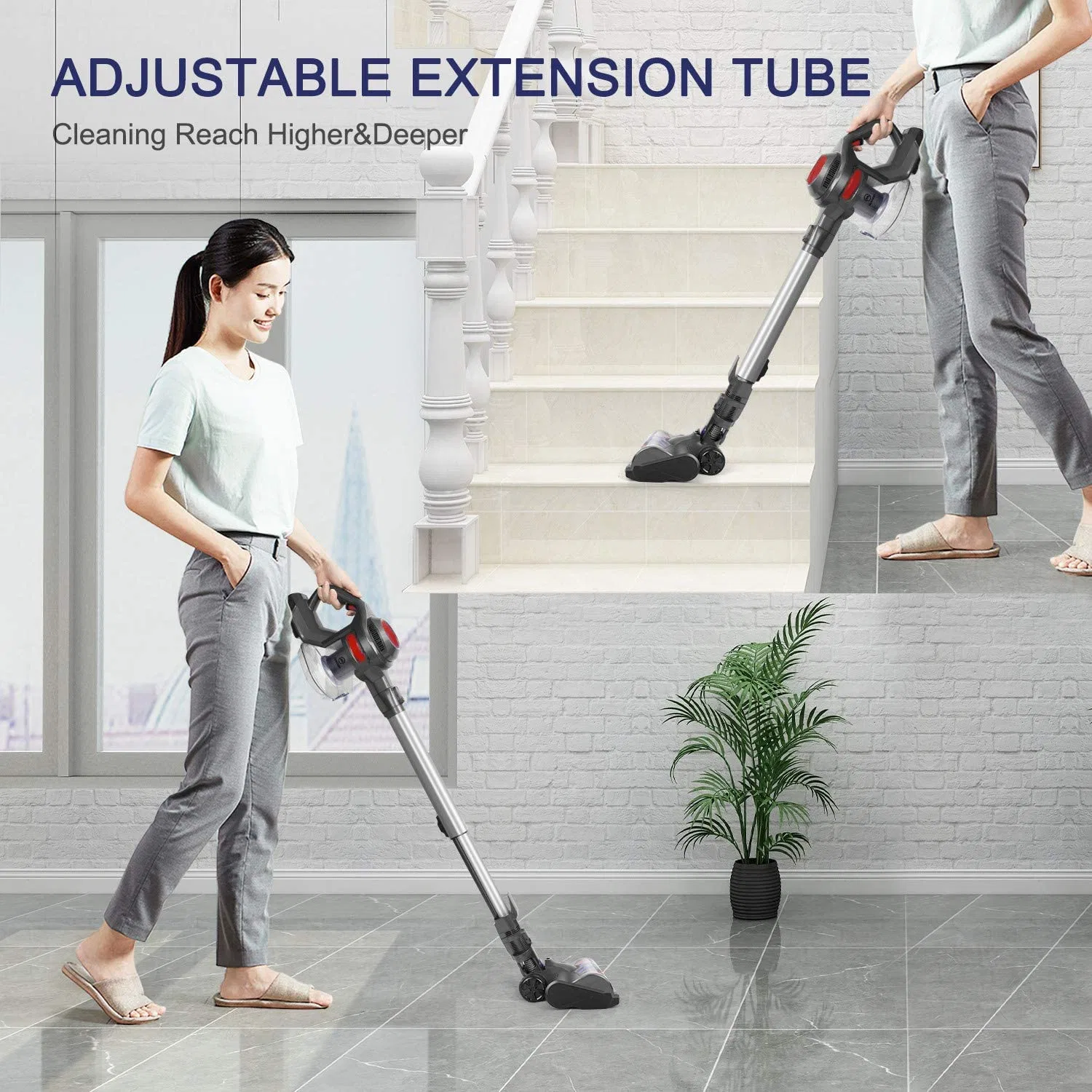 Cordless Stick Vacuum Cleaner Dust Collector Car Vacuum Cleaner for Home Use