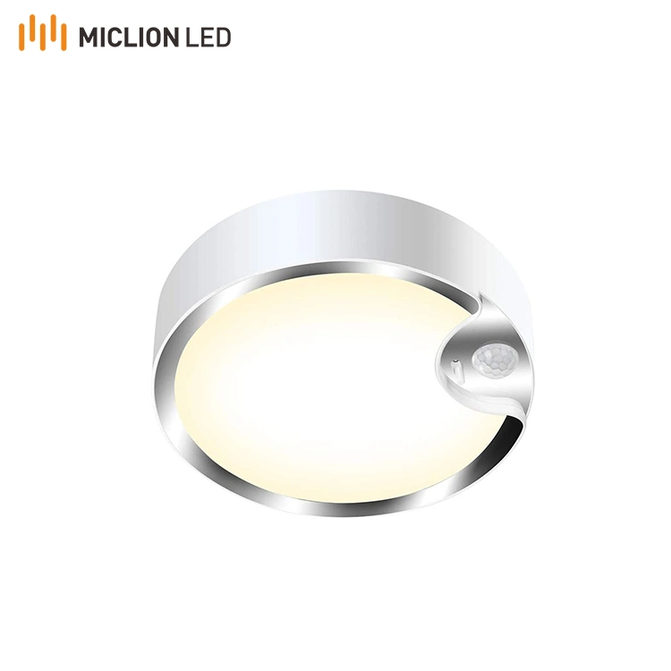 Miclion LED Modern LED ceiling Light Motion Sensor Lamp Lighting for Bedroom Bookcase Cabinet