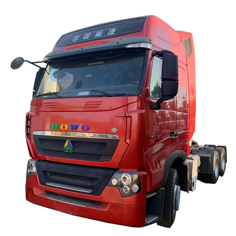 شاحنة جرار Faw Jh6 6X4 430HP CNG 430HP 460HP Faw شاحنة سحب مقطورة ذات عجلات CNG من طراز JH6 6X4 ذات 10 إطارات