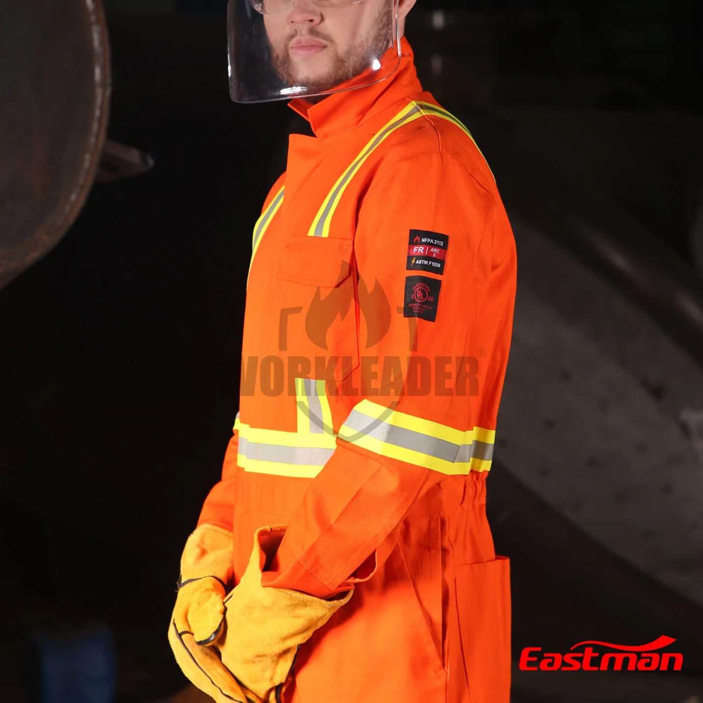 UL 100% Cotton Safety Protect Workwear with Reflective Tape