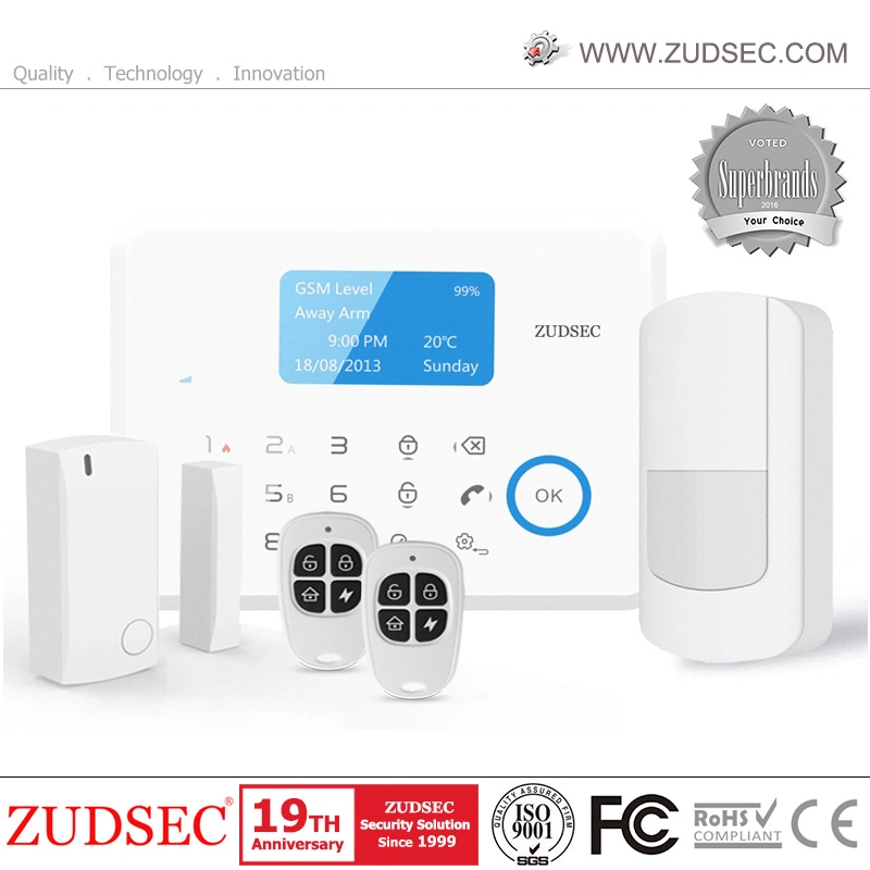 LCD Wireless GSM Home Security System