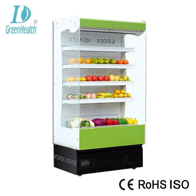 Green&Health 1.2m 1m Commercial Open Food Warmer with Air Curtain