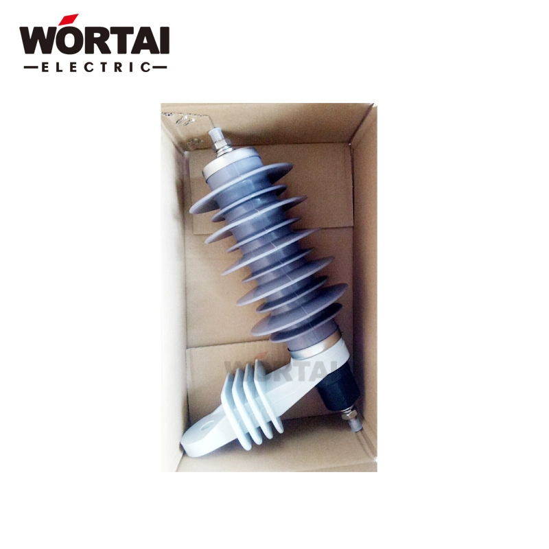 Excellent Protection Performance Lightning Protection Polymer Surge Arrester 27kv 10ka