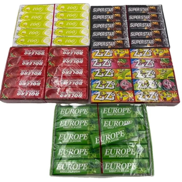 Wholesale/Supplier Custom OEM Design Fruity Europe Chewing Gum