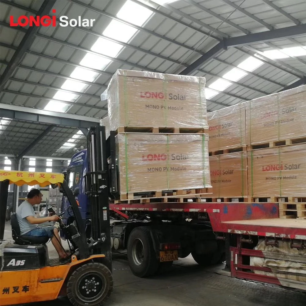 Longi Solar Panels PERC Mono PV Bificial Module 530W 535W 540W 545W 550W Solarpanel Energie mit 25 Jahren Garantie