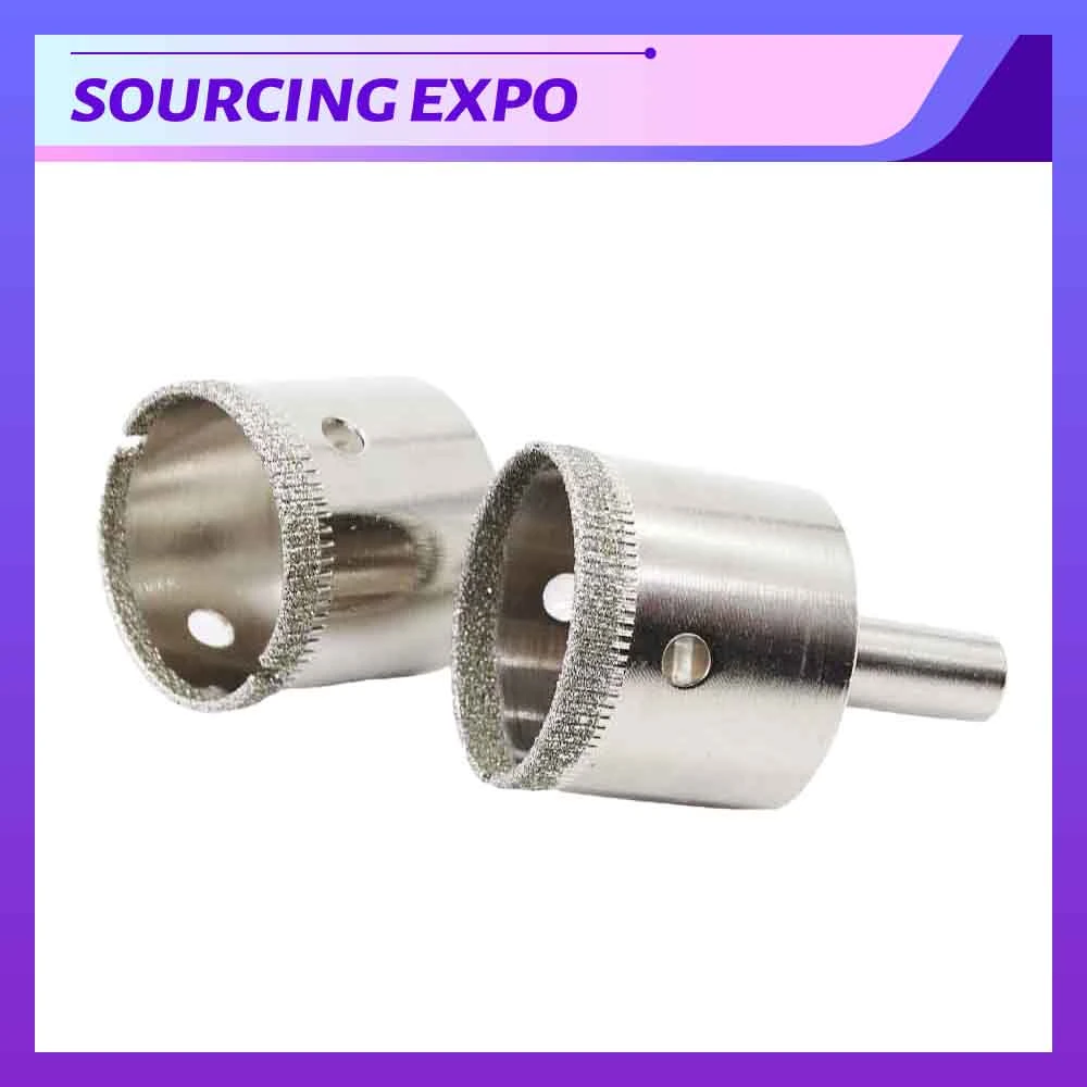 Electroplated Diamond Hole Saw Coated Drill Bit for Glass