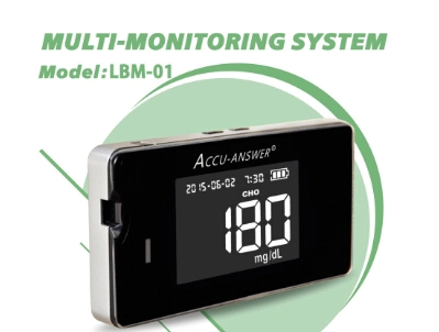 Multifunction Analyzer Glucose Meter Cholesterol Meter