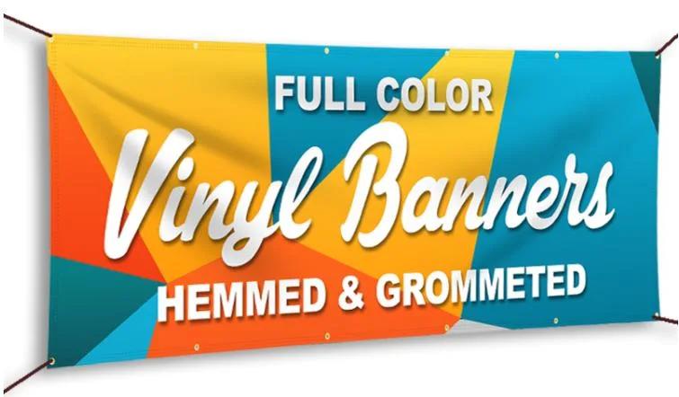 Banner de PVC de parede exterior publicidade sinais de vinil Impressão de Banner