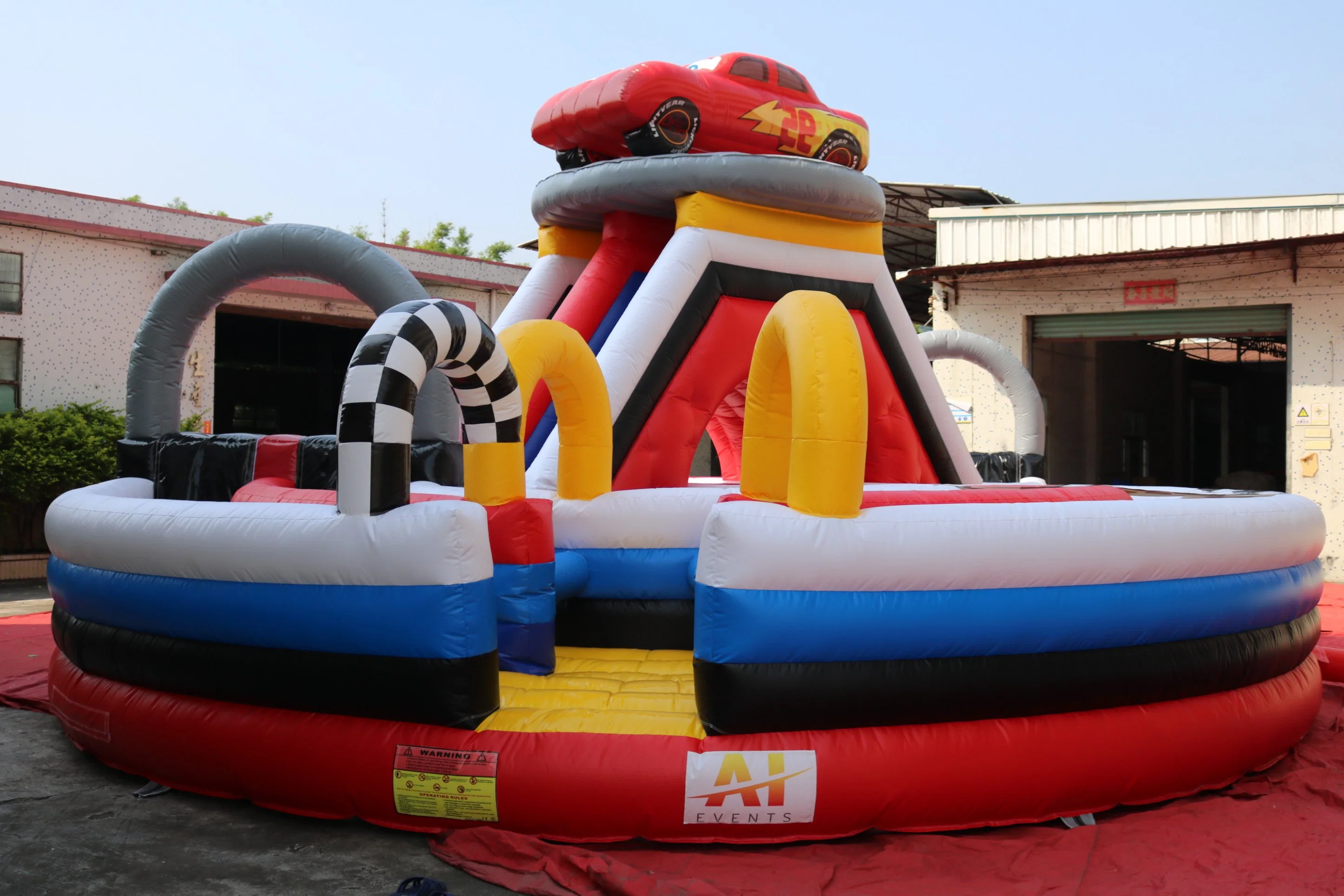 5% off Funny Big Size Customized Durable Inflatable Obstacle Game for Kids and Adults