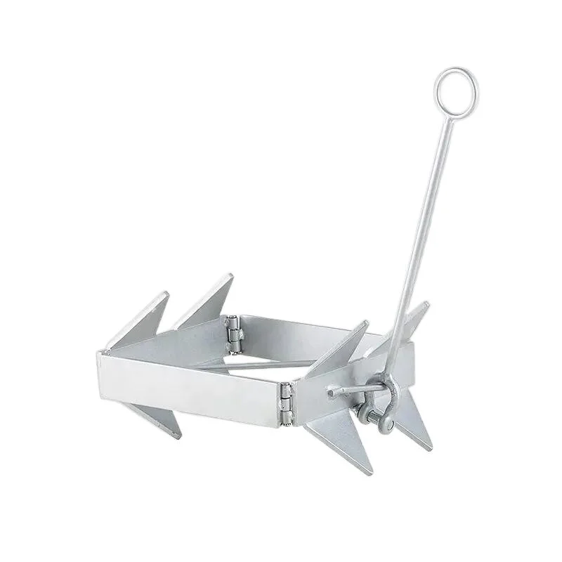 Stainless Steel Hot-DIP Galvanized Box Anchor Fishing Boat Kayak Yacht Anchor Marine Hardware Accessories