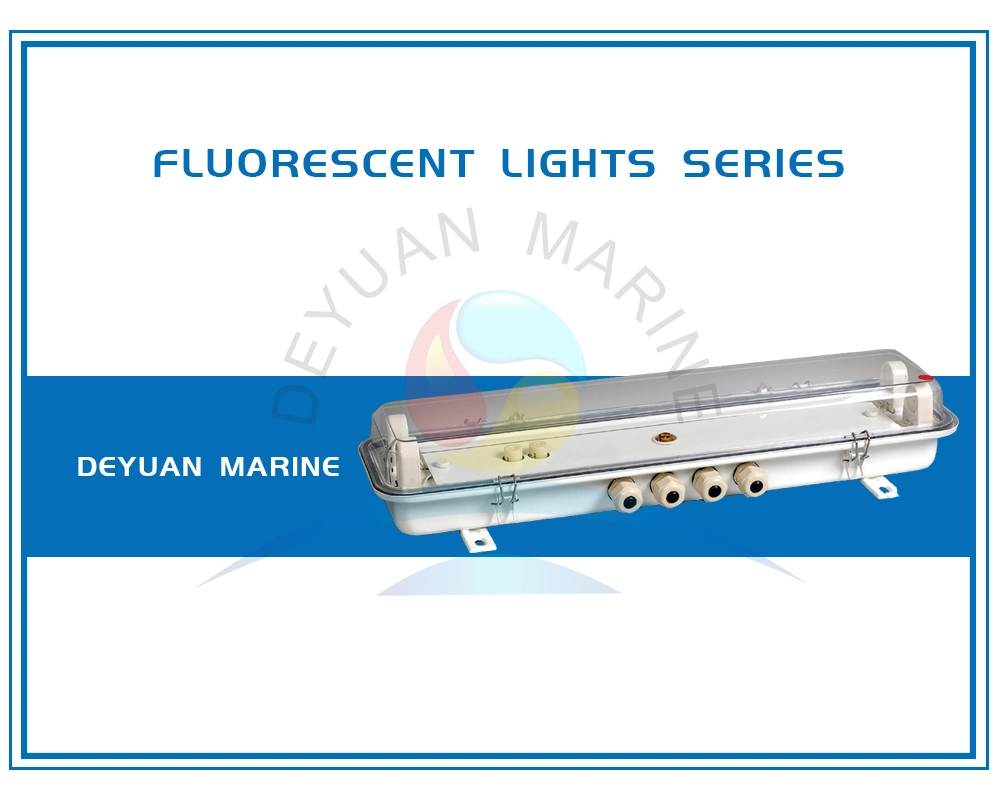 Marine Ceiling Fluorescent Light Fixture JPY23-2 for Boat
