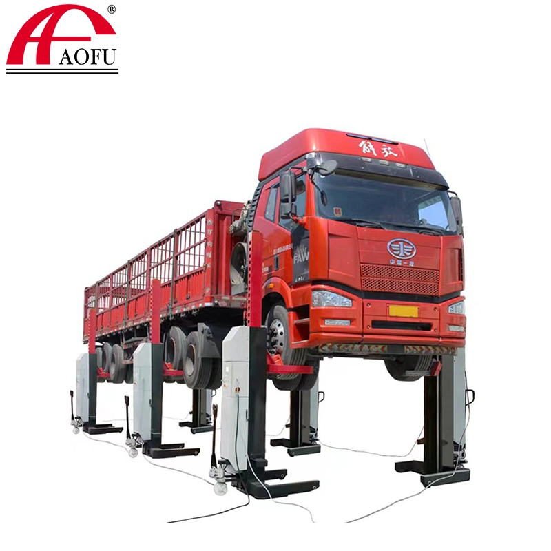 Hydraulic 4 Post Heavy Duty Lifter Garage Equipment for Auto Repair with CE