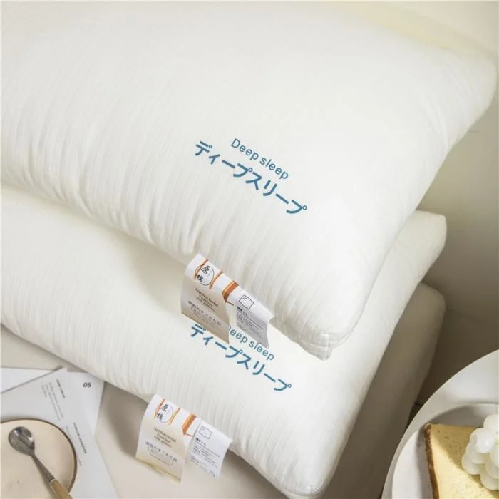 Customerized OEM Pillows Back Sleepers Deep Sleep Cotton Cover