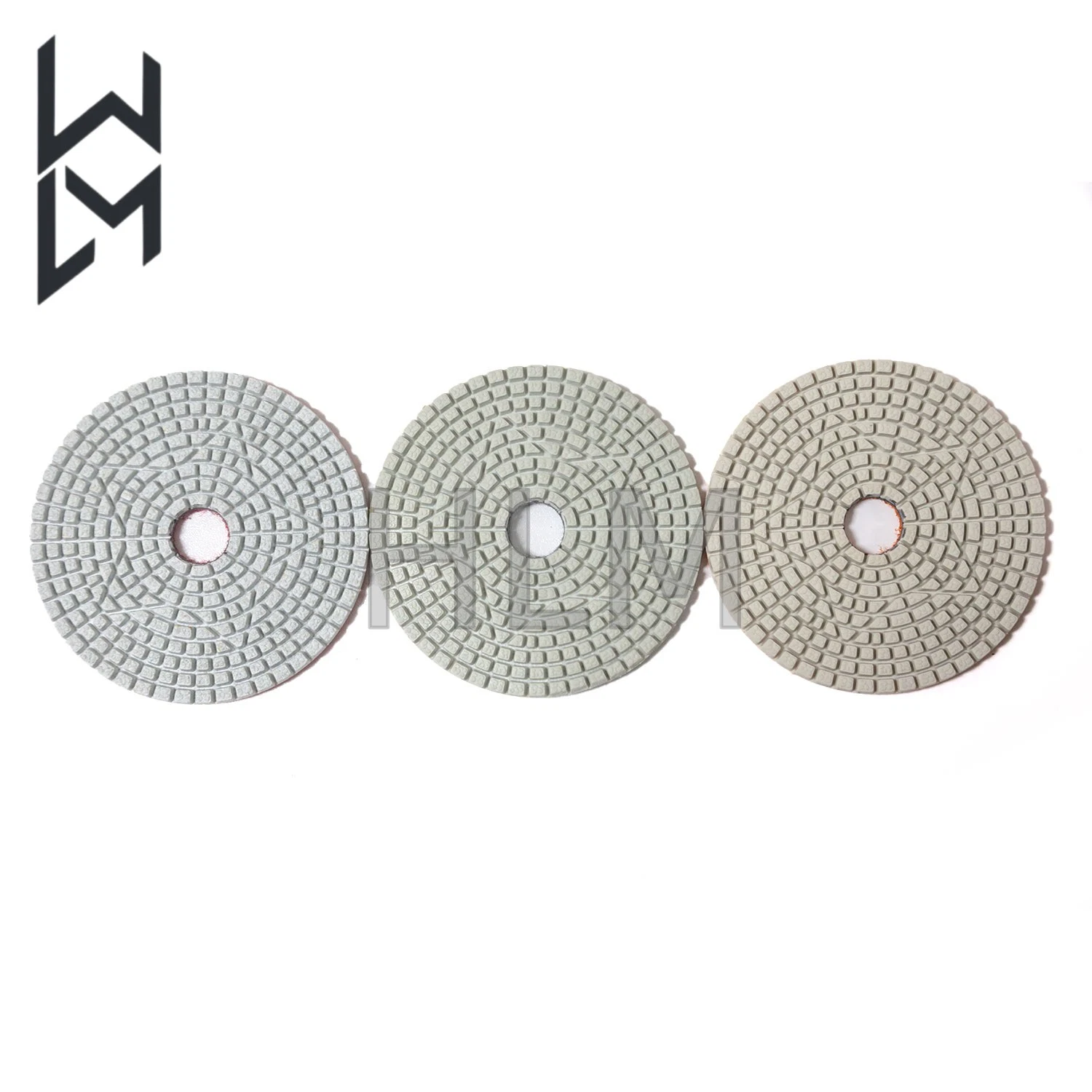 Wet Granite Diamond Polishing Pads 4 Inch for Concrete Sander Marble Floor Glass Quartz Polishing (Grit 3000)