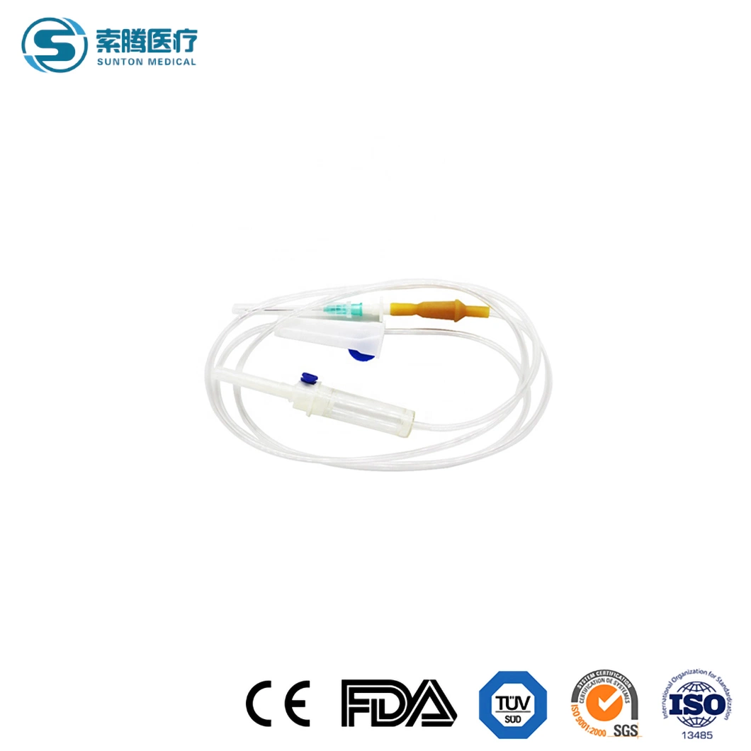 Sunton Burette IV China Filter Infusion Set Manufacturers Sterile Disposable Infusion Set/Macro Infusion Set/Syringe Pump Infusion Set/Scalp Vein Infusion