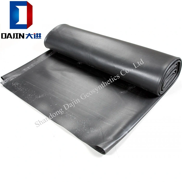 0.2mm-2mm ASTM GM13 Anti-Seepage Waterproof Impermeable Smooth Textured Black HDPE LLDPE PVC Geomembrane Factory Price