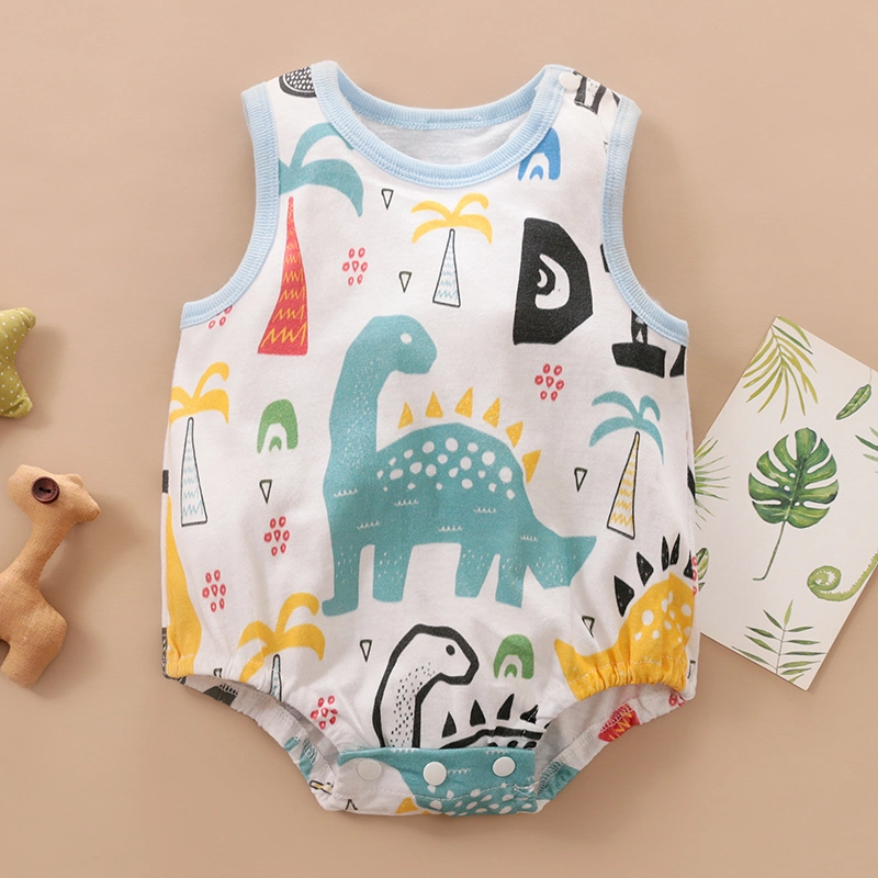 Colourful Sleeveless Baby Clothing for Summer Children Clothing Romper