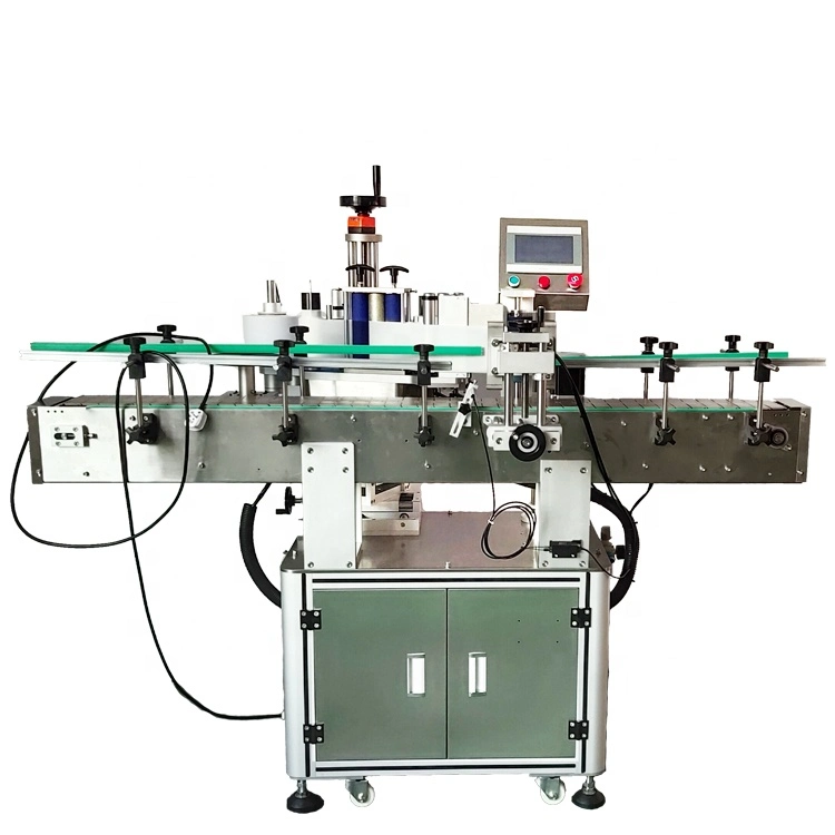 Cosmati Flat/máquina de etiquetado de botellas redondas de la máquina de embalaje