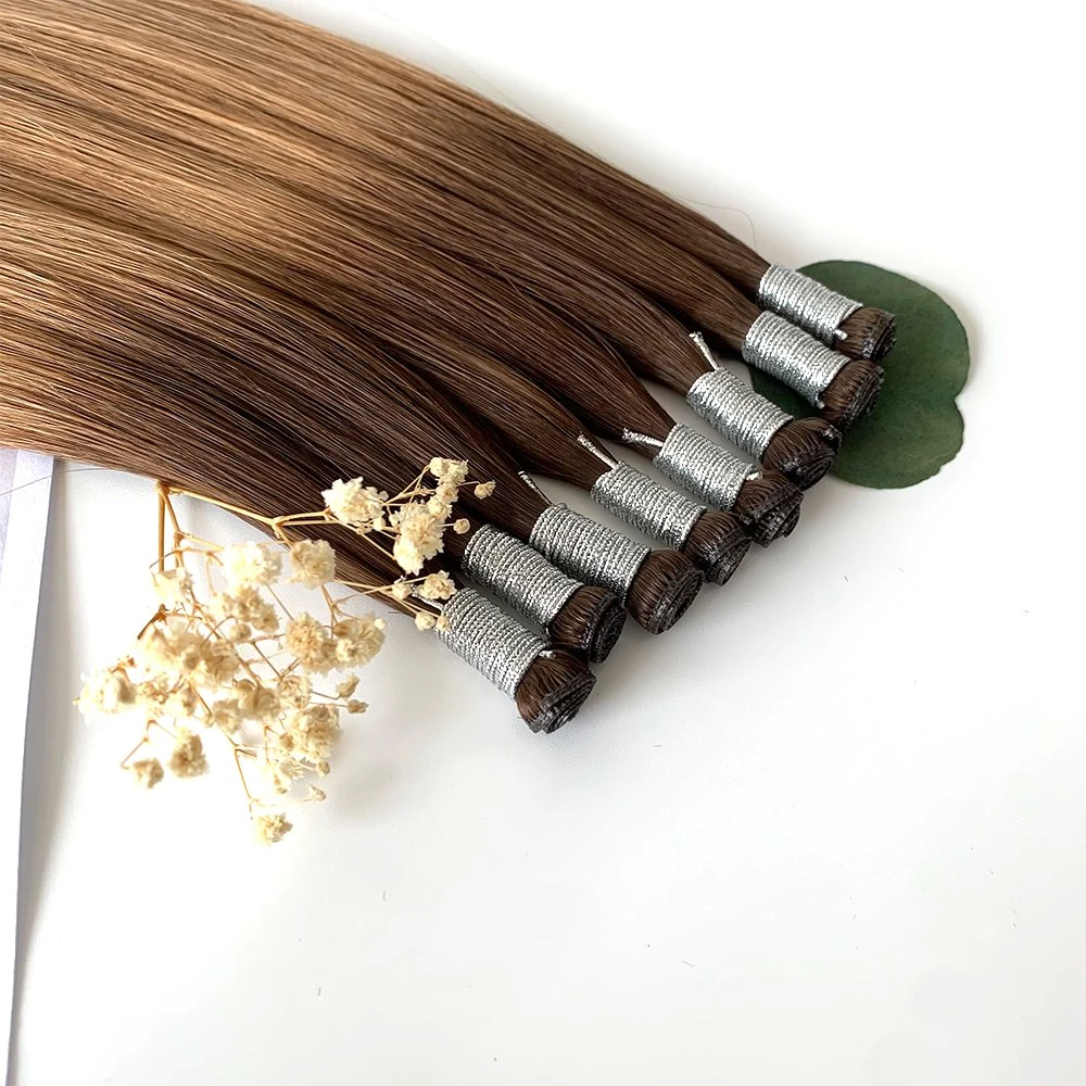 Pelo de tendencia caliente -pelo de Weavon para mujeres negras Cuticle Alineado Cabello Genius Weft