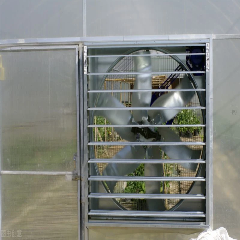 Ventilación Industrial de Flujo Axial El sistema de refrigeración con bajo ruido de ventilador de escape de gases de efecto