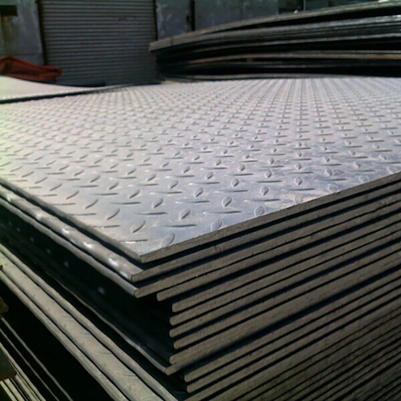 A36 Hot Rolled Slip-Resistant Surface Steel Checker Plate / S275jr Durbar Pattern Diamond Floor Sheet Metal