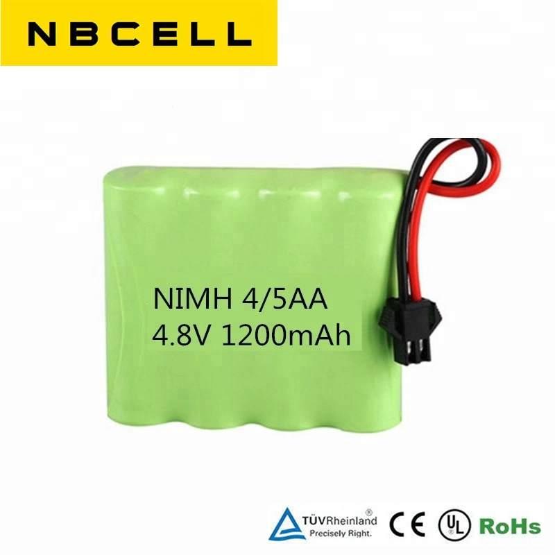 NiMH 2/3AA 300mAh 4.8V Battery Pack Ni-MH Rechargeable Battery