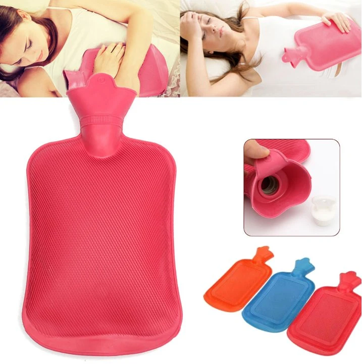 Heißwasserflasche Multi Color Gummi Wasserbeutel Therapie Erholung BS Standard Body Warming Heißwasserbeutel